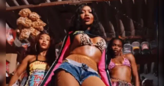 Imagem ilustrativa da notícia Gaby Amarantos dança funk e brega no Vidigal