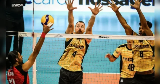 Imagem ilustrativa da notícia Praia Clube estreia com vitória no Mundial de Vôlei em Belém