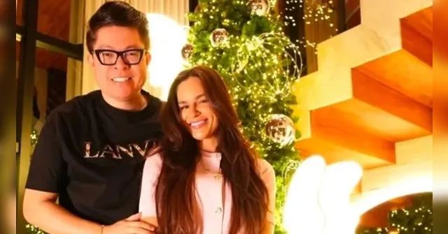 Imagem ilustrativa da notícia Após agressões, Pâmella Holanda celebra Natal com DJ Ivis