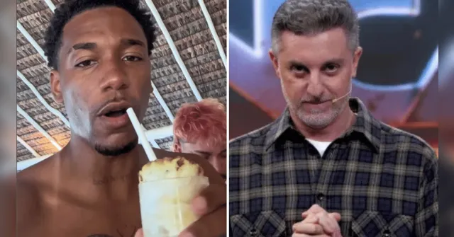 Imagem ilustrativa da notícia Após xingar Luciano Huck, influenciador pede desculpas