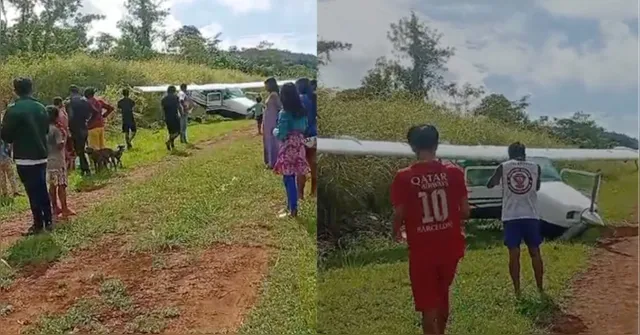 Imagem ilustrativa da notícia Avião cai em aldeia Kayapó em São Félix do Xingu no Pará