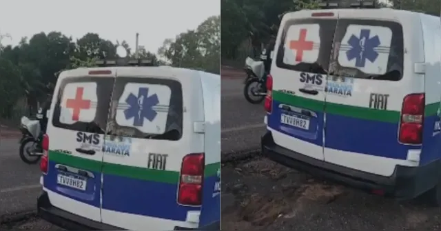 Imagem ilustrativa da notícia Câmara pede apuração após motorista abandonar ambulância na rua, no Pará