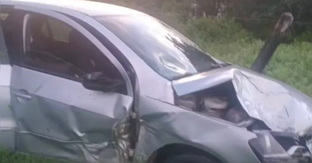 Imagem ilustrativa da notícia Tragédia na BR-308: colisão entre carro e moto mata mulher no Pará