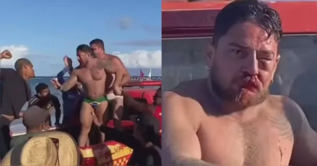 Imagem ilustrativa da notícia Casal agredido em Porto de Galinhas: 14 barraqueiros são identificados