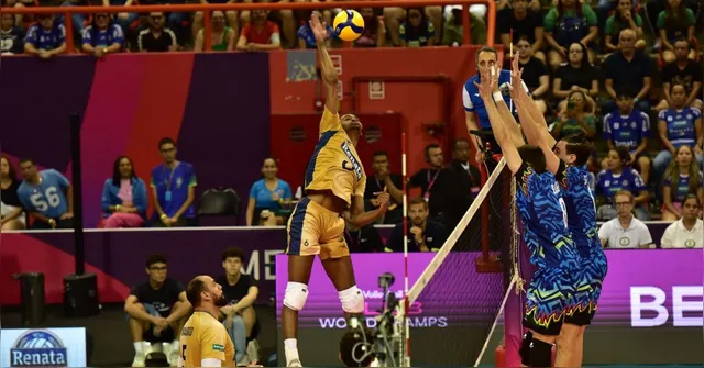 Imagem ilustrativa da notícia Vôlei Renata perde e Brasil fica fora da final do Mundial de Vôlei em Belém