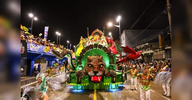 Imagem ilustrativa da notícia Bole-Bole é tetracampeã do Carnaval de Belém com pontuação perfeita