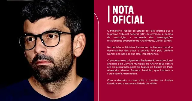 Imagem ilustrativa da notícia STF: Alexandre de Moraes autoriza a volta das investigações sobre mansão de Daniel Santos