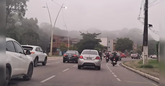 Imagem ilustrativa da notícia Belém amanhece sob forte neblina. Mais tarde vai chover? Confira