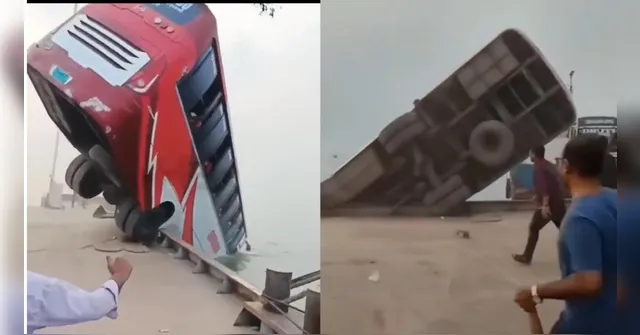 Imagem ilustrativa da notícia Ônibus com 40 pessoas cai em rio em Bangladesh e deixa 24 mortos