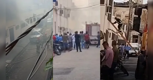 Imagem ilustrativa da notícia Incêndio atinge hospital no centro de Belém nesta quinta (26)