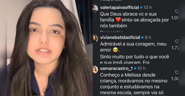 Imagem ilustrativa da notícia Filha de Bruno Mafra recebe apoio de artistas e internautas após pronunciamento