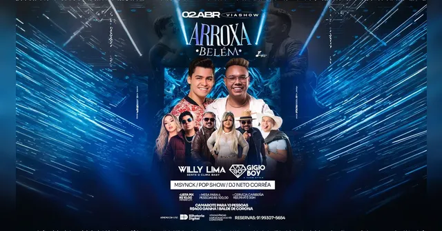 Imagem ilustrativa da notícia 2ª edição do Festival Arrocha Belém promete agitar a cidade nesta quinta (02)