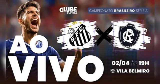 Imagem ilustrativa da notícia Tem jogo no DOL e na Clube: ouça Santos-SP x Remo