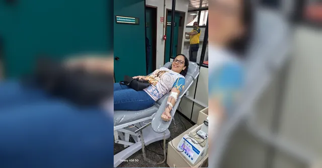 Imagem ilustrativa da notícia Guarda de Nazaré promove doação de sangue em parceria com Hemopa