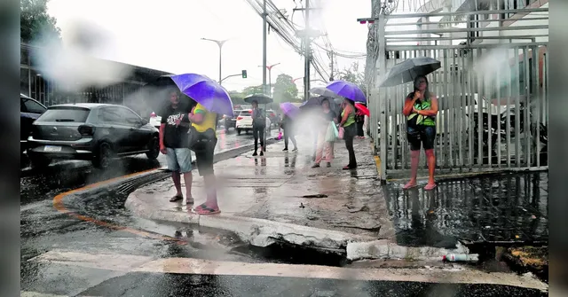 Imagem ilustrativa da notícia Chuva e maré alta: confira a previsão do tempo para Belém