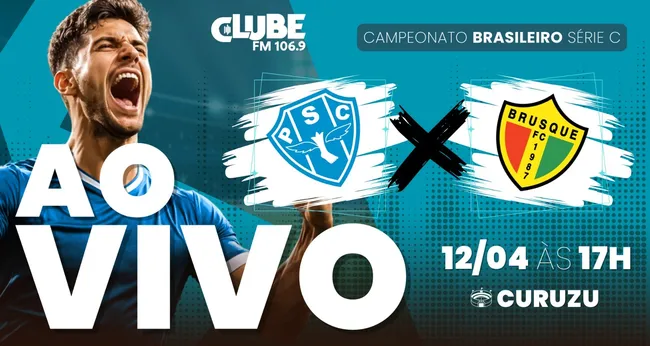 Imagem ilustrativa da imagem Tem Jogo na Clube e no DOL: ouça Paysandu x Brusque