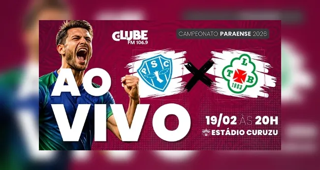 Imagem ilustrativa da imagem Tem jogo no DOL e na Clube: ouça a transmissão de Paysandu x Tuna