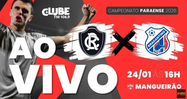 Imagem ilustrativa da imagem Vai começar o Parazão. Acompanhe na Clube