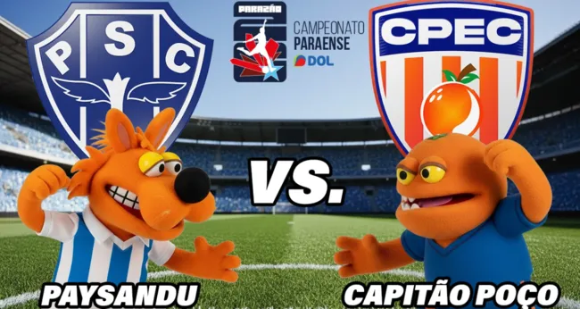 Imagem ilustrativa da imagem Paysandu 1 x 0 Capitão Poço: acompanhe o jogo em tempo real