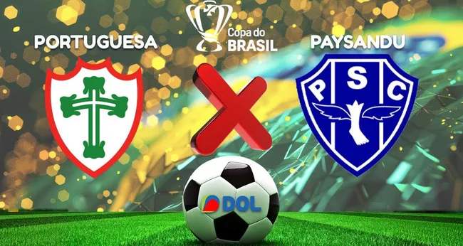 Imagem ilustrativa da imagem Acompanhe: Portuguesa-SP 1 x 0 Paysandu ao vivo no DOL