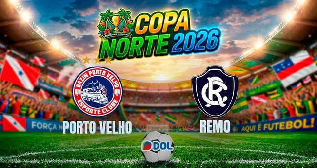 Imagem ilustrativa da imagem Acompanhe ao vivo: Porto Velho 1 x 1 Clube do Remo