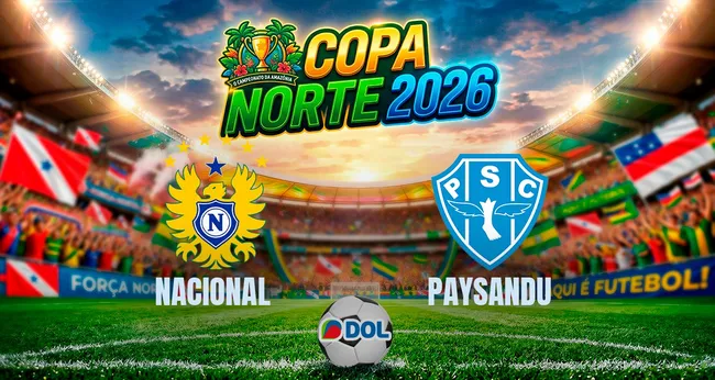 Imagem ilustrativa da imagem Acompanhe ao vivo no DOL: Nacional-AM 3 x 0 Paysandu