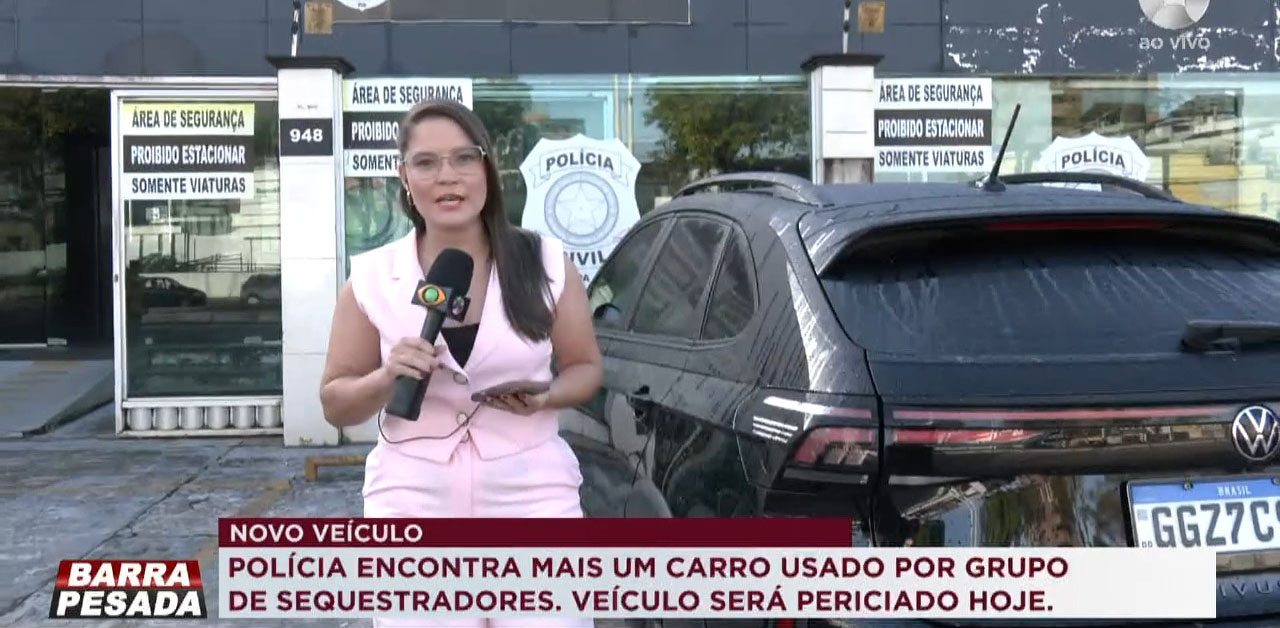 Reportagem completa traz detalhes de novo carro usado por sequestradores em Belém.