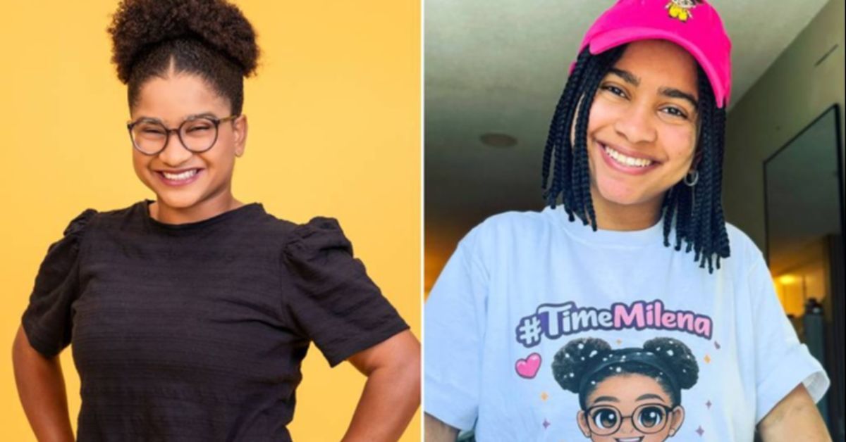 A jovem divulgou, em postagem conjunta com a irmã, o vídeo do momento em que ela recebeu o green card, documento que atesta residência permanente nos Estados Unidos.