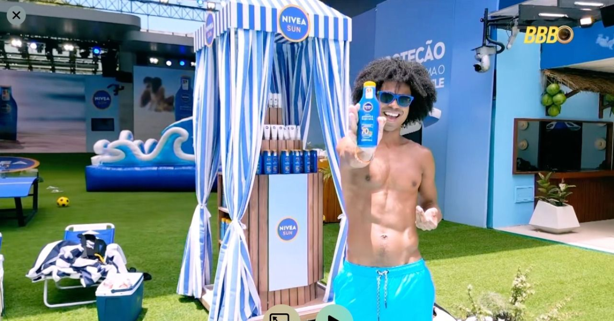 Produtos da Nivea ganham protagonismo na rotina dos participantes do BBB 26 e impulsionam interesse do público.