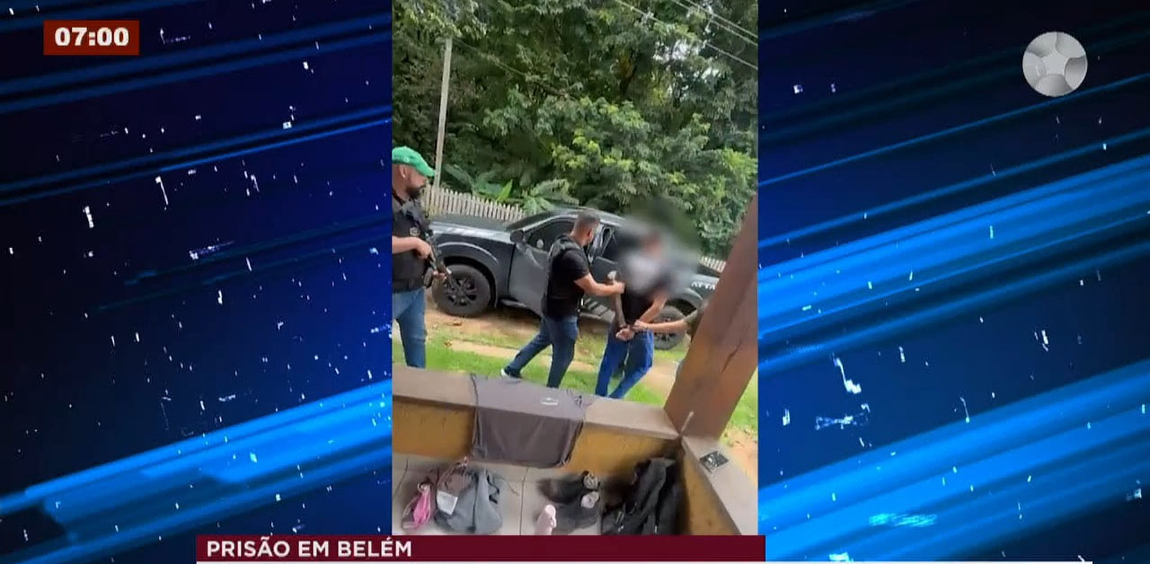 Suspeito de crimes em Santa Catarina foi preso em Belém. Saiba detalhes!