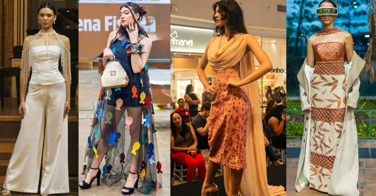 Desfile do CASAR AMAZÔNIA destaca moda bridal feita com materiais da floresta e reforça a identidade da criação amazônica contemporânea.