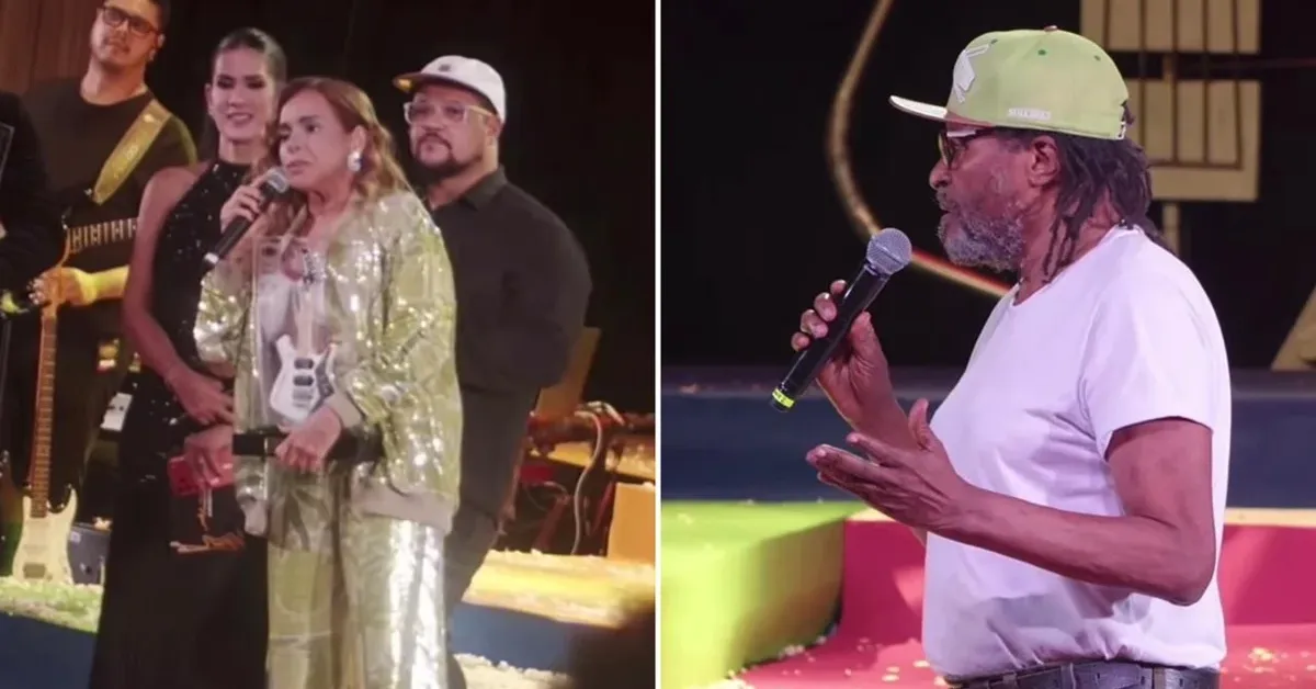 Troca de acusações entre Daniela Mercury e Edson Gomes marcou cerimônia de premiação e gerou climão no palco.