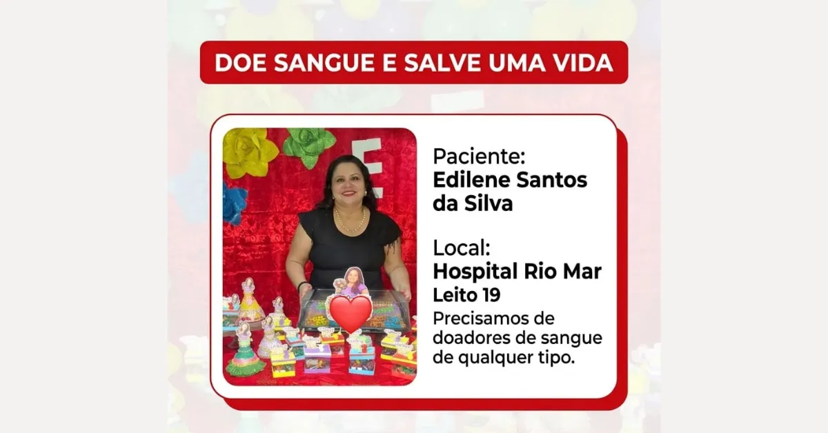 Doação de sangue é um gesto simples que pode salvar até quatro vidas e ajudar pacientes em situações críticas.