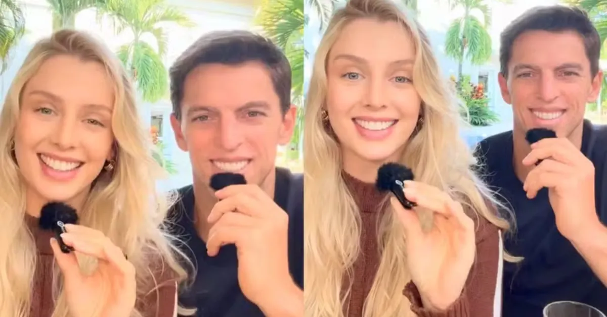 Amaury Nunes e Gabriela Buraick assumiram o relacionamento nas redes sociais com declarações sobre fé, amor e planos de formar uma família.