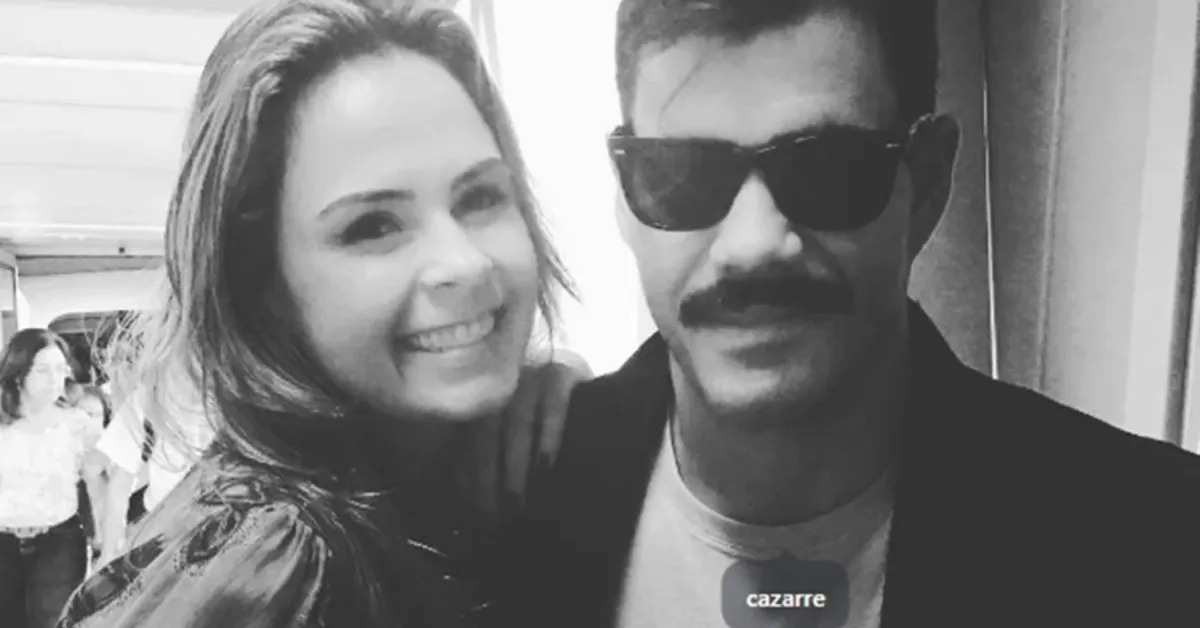 Foto publicada por Ana Paula Renault em 2016 ao lado do ator Juliano Cazarré voltou a repercutir nas redes sociais.