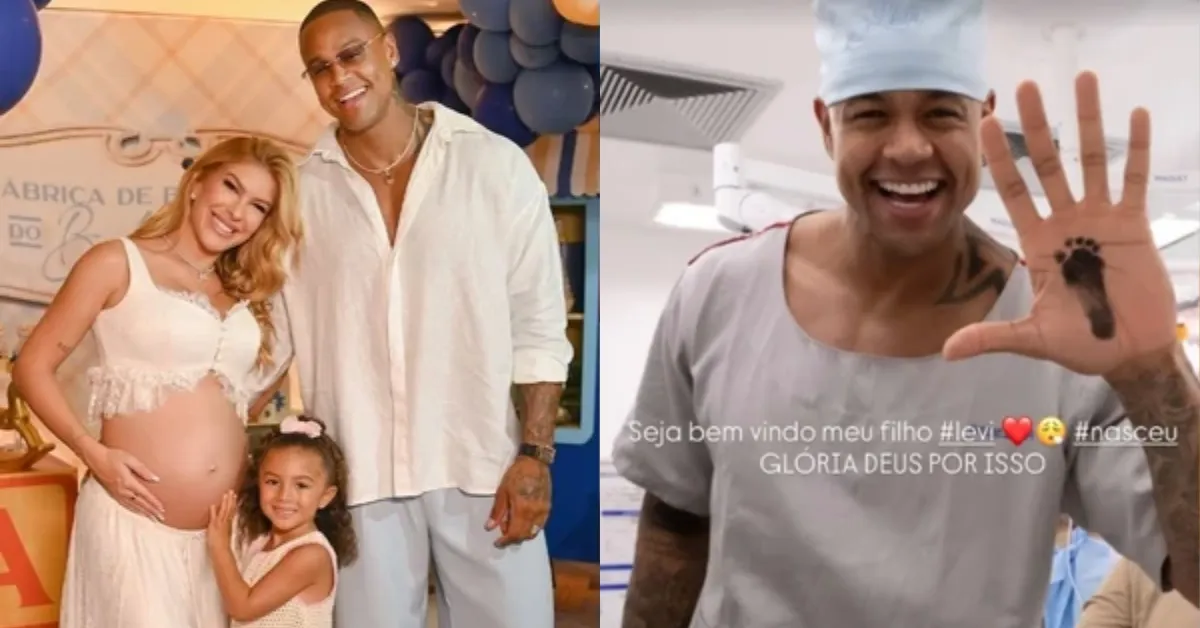 Levi Improta Santana chegou para completar a família