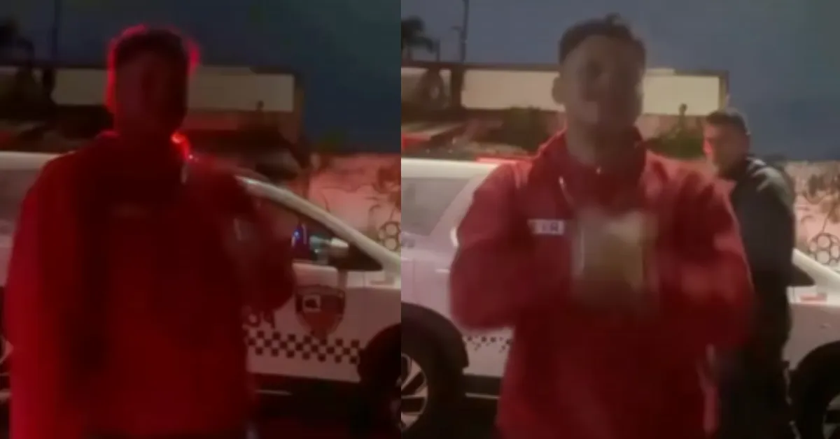Influenciador viralizou após dançar em frente à viatura da PM durante live em Manaus.