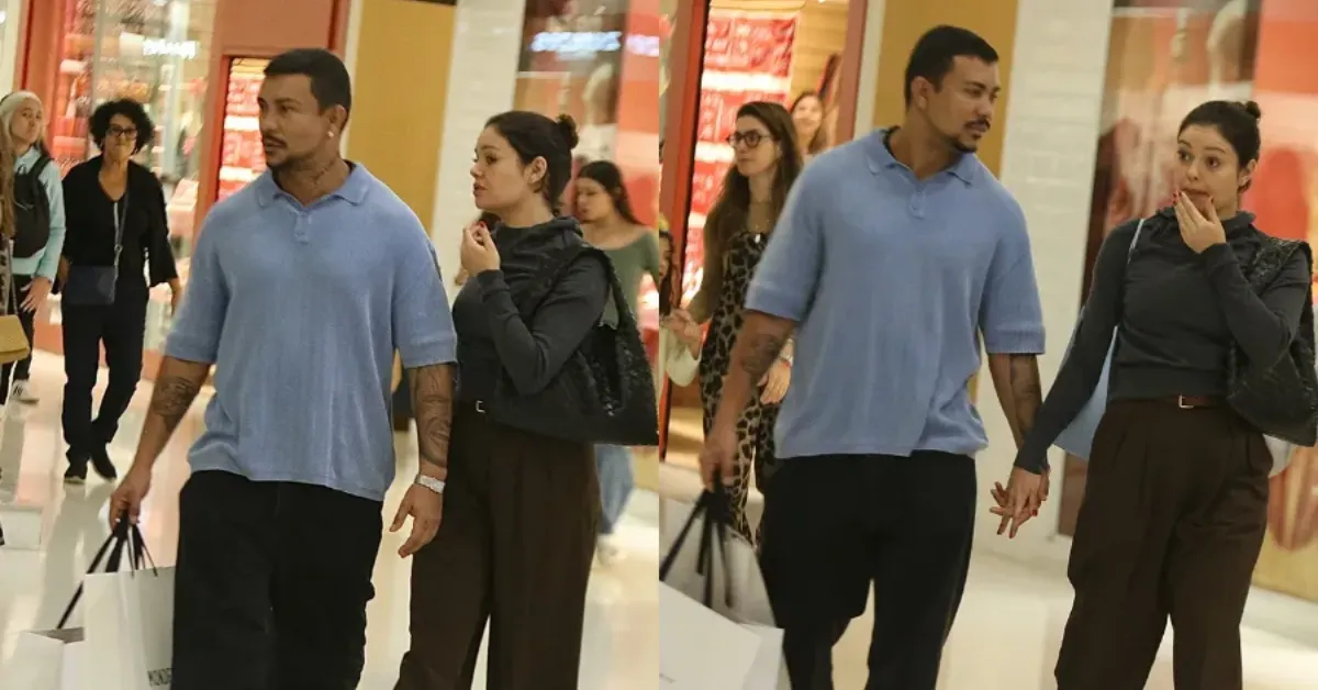 Sophie Charlotte e Xamã foram vistos juntos em shopping no Rio de Janeiro e deixaram o local de mãos dadas, reacendendo rumores de reconciliação.