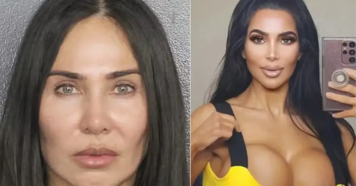 Vivian Alexandra Gomez (à esquerda) foi condenada pela morte de Christina Ashten Gourkani, sósia de Kim Kardashian