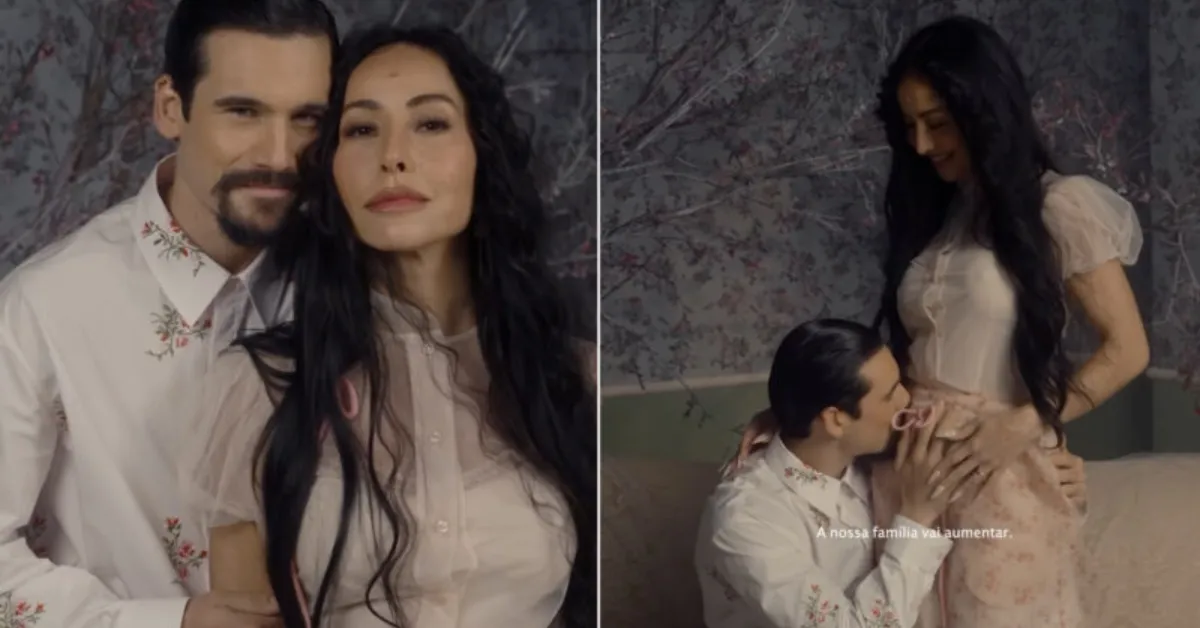 Sabrina Sato e Nicolas Prattes anunciam a chegada do primeiro filho do casal em vídeo emocionante divulgado nas redes sociais.