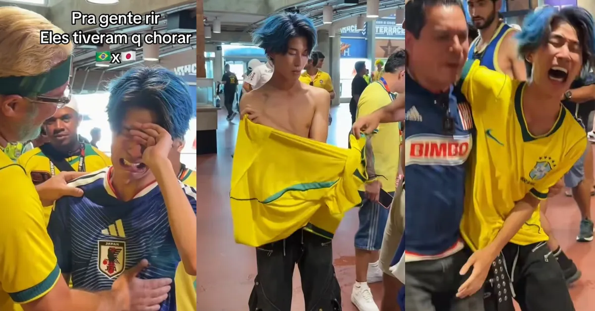 As reações espontâneas do streamer japonês Gamix durante a derrota para o Brasil transformaram o influenciador em um dos memes mais compartilhados da Copa do Mundo de 2026.