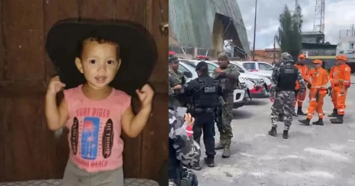 José Arthur desapareceu por volta das 17h, enquanto brincava no quintal da casa da avó