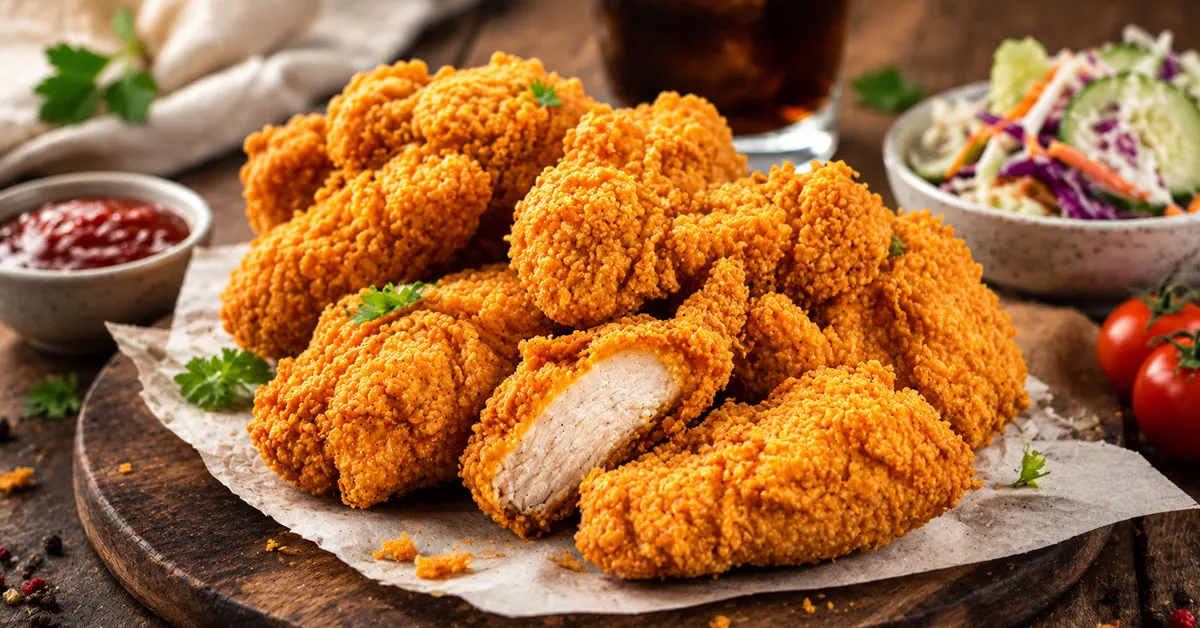 Frango crocante na airfryer conquista quem busca praticidade