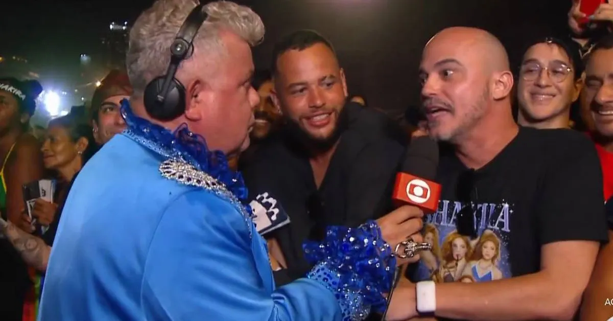 Comentarista virou destaque durante a transmissão ao vivo na TV Globo