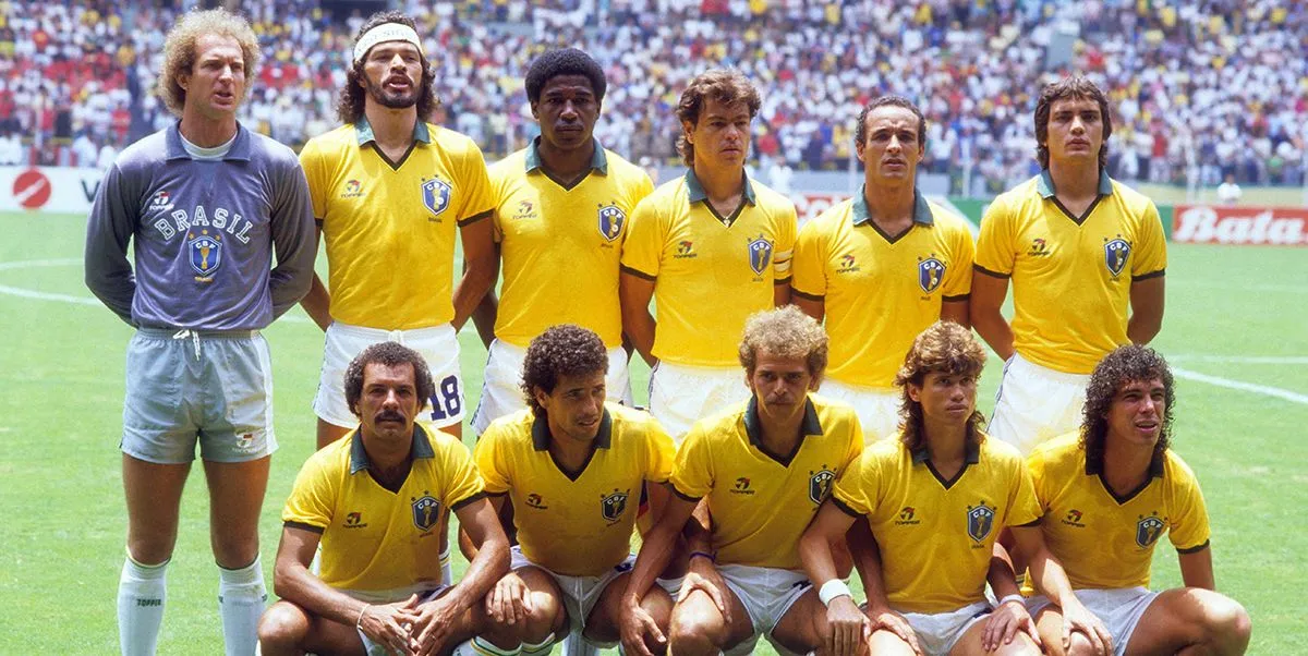 Time que estreou contra a Espanha: vitória por 1 a 0