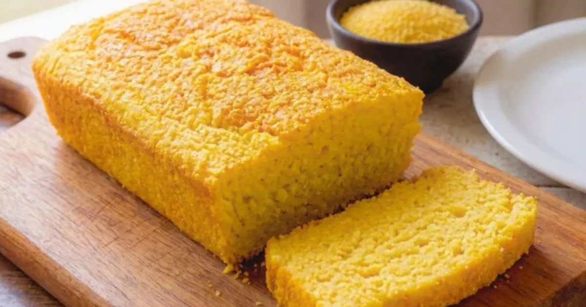 Receita de pão de cuscuz de milho sem glúten
