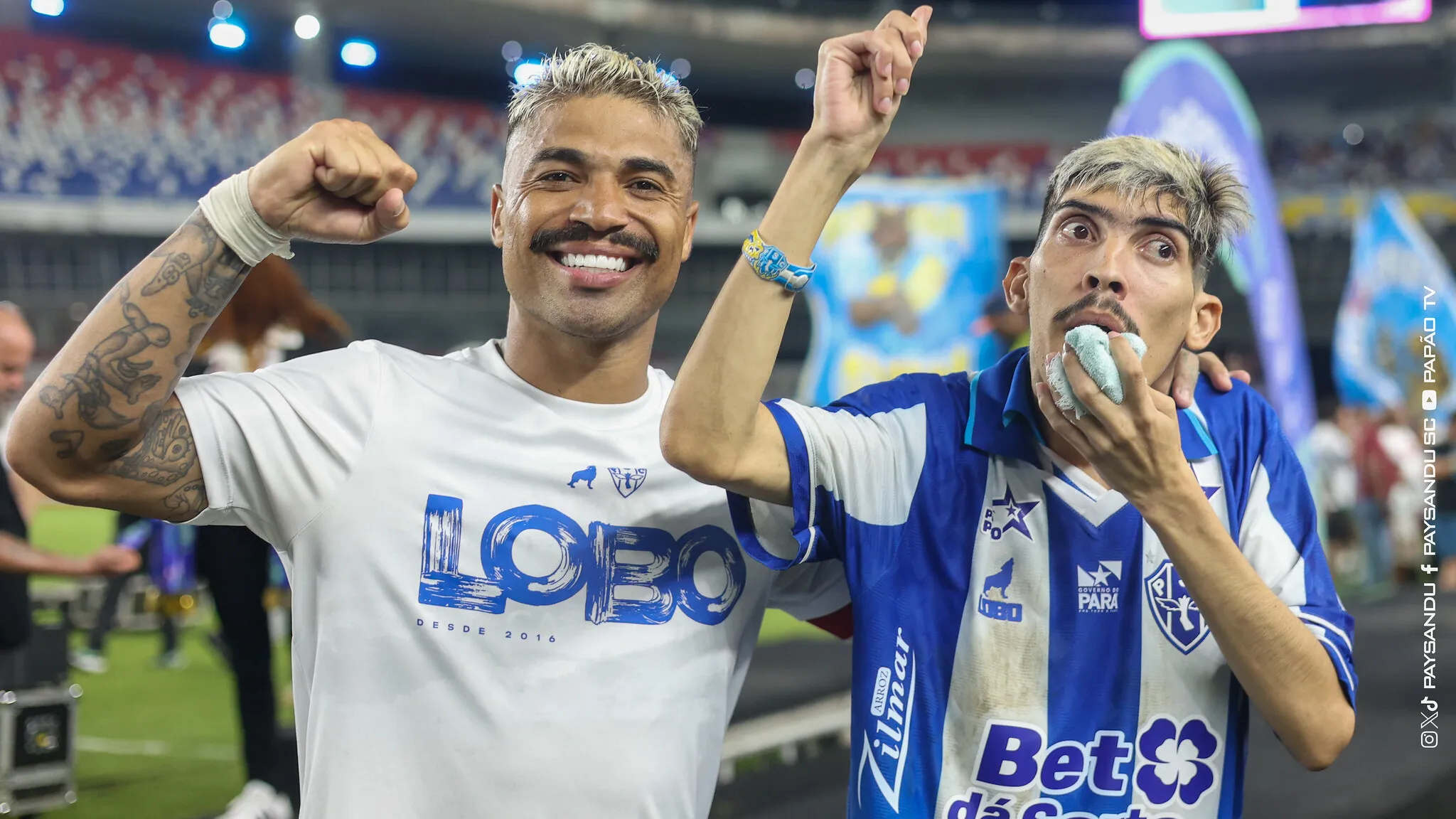 Após o atropelamento de Pampam, torcedor querido do Paysandu, Marcinho expressa apoio e a comunidade se une em oração pela recuperação.