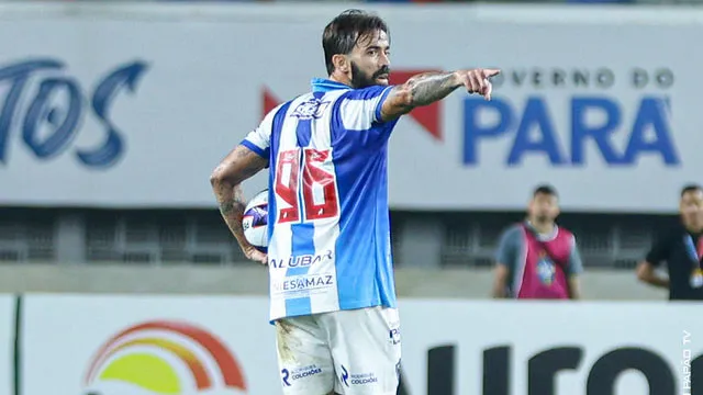 O volante está no Paysandu desde o início de 2025 e soma 36 partidas com a camisa bicolor.