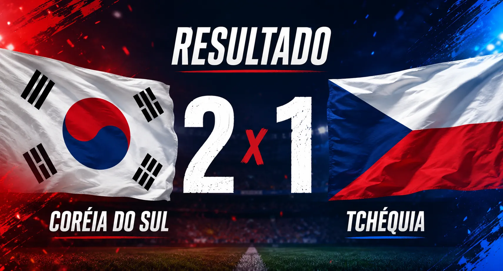 Coreia do Sul derrota Tchéquia por 2 a 1 na estreia da Copa do Mundo 2026. Detalhes da partida, principais lances e próximos confrontos.