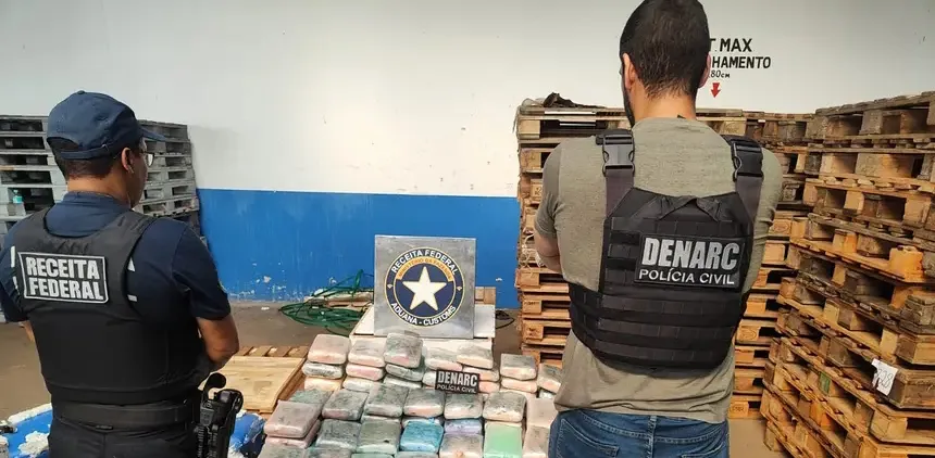 O material estava armazenado no terminal de uma transportadora da capital paraense.